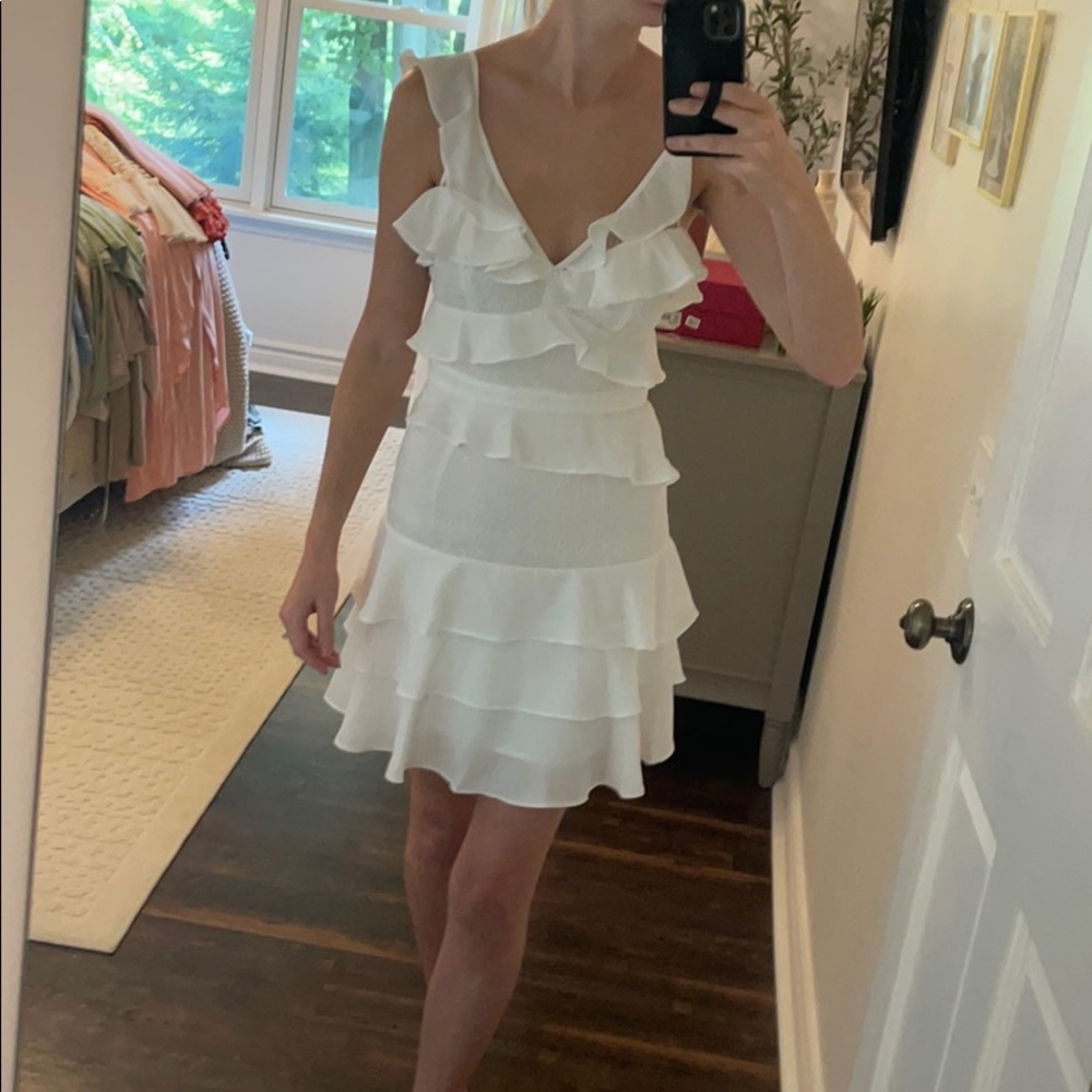 BARDOT white dress